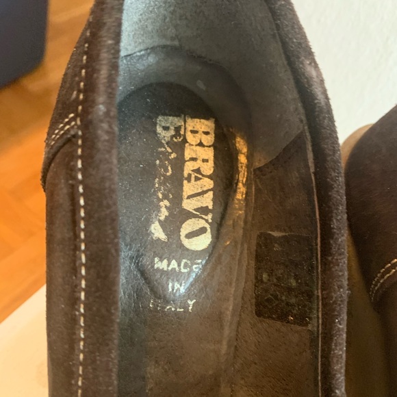 Brown platform shoes. - Picture 4 of 6